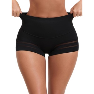 image:imageAllegra K Womens Mesh Strip Tummy Control Butt Lift UnderwearBlack