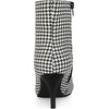 image:imageAllegra K Women Houndstooth Pointed Toe Stiletto Heels Ankle BootiesBlack Houndstooth
