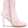 image:imageAllegra K Women Slouched Stiletto Heels Pointed Toe Ankle BootBling Pink