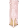image:imageAllegra K Women Slouched Stiletto Heels Pointed Toe Ankle BootBling Pink