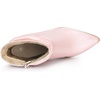 image:imageAllegra K Women Slouched Stiletto Heels Pointed Toe Ankle BootBling Pink