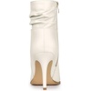 image:imageAllegra K Women Slouched Stiletto Heels Pointed Toe Ankle BootCream