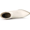 image:imageAllegra K Women Slouched Stiletto Heels Pointed Toe Ankle BootCream