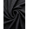 image:imageAllegra K Women Sparkly Crew Neck Sleeveless Slimming Bodysuit Tank TopBlack