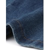 image:imageAllegra K Womens Denim Dresses Collar V Neck Long Sleeve Jean DressGrey Blue