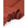 image:imageAllegra K Womens Faux Suede Leggings High Waist Casual Faux Leather PantsBrown Red