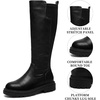 image:imageAllegra K Womens Flats Knee High Platform BootsBlack