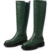 image:imageAllegra K Womens Flats Knee High Platform BootsDark Green