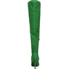 image:imageAllegra K Womens Glitter Stiletto Heel Over the Knee Thigh High BootGreen