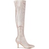 image:imageAllegra K Womens Glitter Stiletto Heel Over the Knee Thigh High BootLight Pink