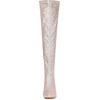image:imageAllegra K Womens Glitter Stiletto Heel Over the Knee Thigh High BootLight Pink