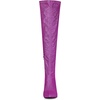 image:imageAllegra K Womens Glitter Stiletto Heel Over the Knee Thigh High BootPurple