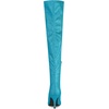 image:imageAllegra K Womens Glitter Stiletto Heel Over the Knee Thigh High BootSky Blue