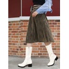 image:imageAllegra K Womens Mid Calf Boots Chunky Heels Patent Leather GO GO BootsWhite