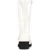 image:imageAllegra K Womens Mid Calf Boots Chunky Heels Patent Leather GO GO BootsWhite