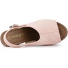image:imageAllegra K Womens Open Toe Slingback Platform Chunky Heel SandalsDust Pink