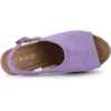 image:imageAllegra K Womens Open Toe Slingback Platform Chunky Heel SandalsPurple