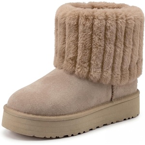 image:imageAllegra K Women Winter Warm Comfortable AntiSlip Snow BootsKhaki