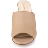 image:imageAllegra K Women Faux Leather Slip on Block Heel Slide SandalsNude