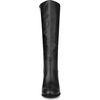 image:imageAllegra K Women Round Toe Block Heeled Knee High Boots Side ZipperBlack