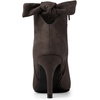 image:imageAllegra K Women Suede Pointed Toe Stiletto Heel Side Zip Ankle BootsCoffee