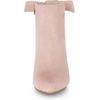 image:imageAllegra K Women Suede Pointed Toe Stiletto Heel Side Zip Ankle BootsDustpink