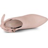 image:imageAllegra K Women Suede Pointed Toe Stiletto Heel Side Zip Ankle BootsDustpink
