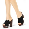 image:imageAllegra K Womens Block Heel Platform SandalsBlack