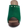 image:imageAllegra K Womens Block Heel Platform SandalsGreen