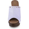 image:imageAllegra K Womens Block Heel Platform SandalsPurple