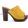 image:imageAllegra K Womens Block Heel Platform SandalsYellow