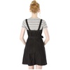 image:imageAllegra K Womens Overall Pinafore Denim Dress Adjustable Strap ALineBlack