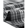 image:imageAllegra K Womens Plaid Pants High Waist Tartan Checkered Casual Work PantsBlack White