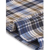 image:imageAllegra K Womens Plaid Pants High Waist Tartan Checkered Casual Work PantsBlue