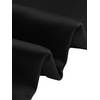 image:imageAllegra K Womens Satin Pants Tie Elastic High Waist Satin Cargo JoggersBlack