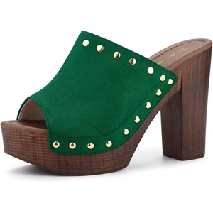 image:imageAllegra K Womens Block Heel Platform SandalsGreen