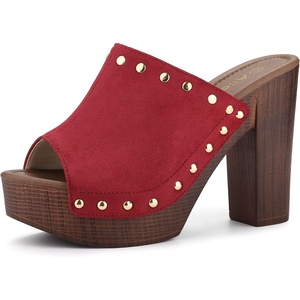 image:imageAllegra K Womens Block Heel Platform SandalsRed